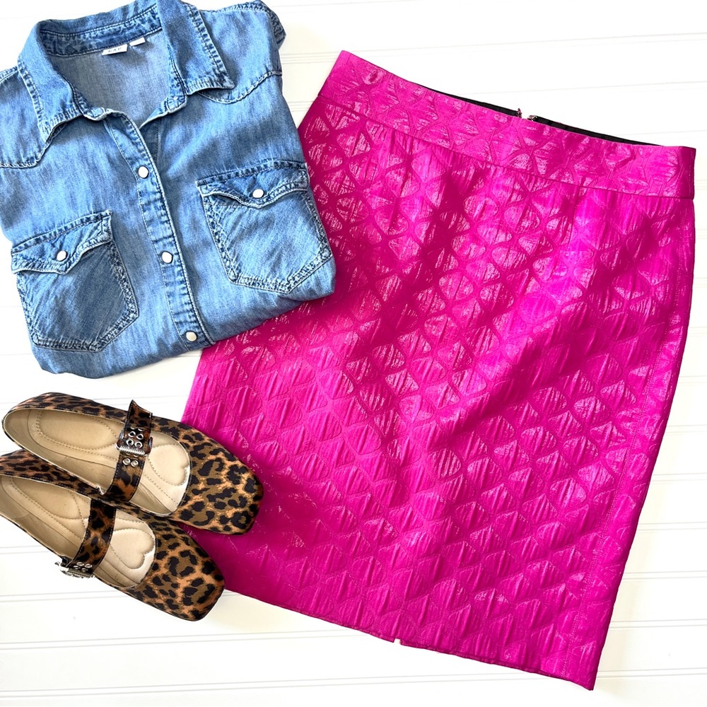 Banana Republic Shimmer Pencil Skirt | size 4